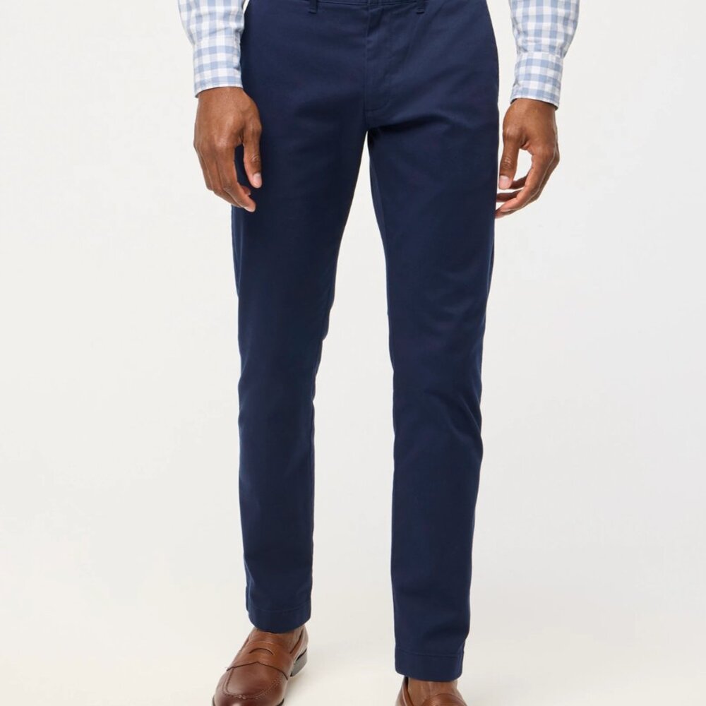 NWT J. Crew Navy Dress Pants Straight-Leg